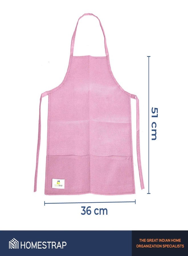 HomeStrap Multipurpose Kids Apron for Cooking, Painting, and School 5 to 10 yrs child (Pack of 6) - Image 2